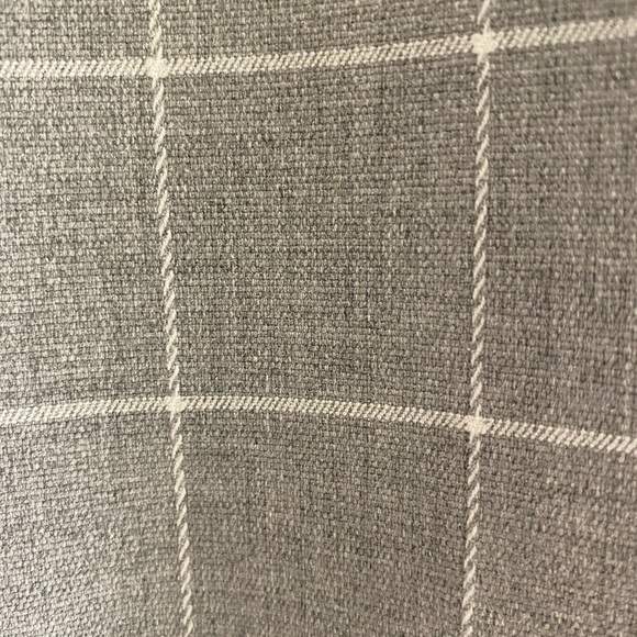 Light Grey Plaid Zara Trouser - size L - Picture 4 of 5